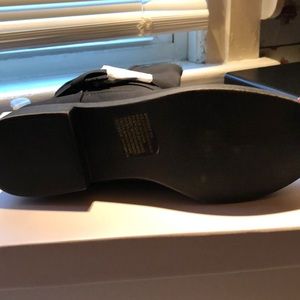 Suede sweater cuff boot